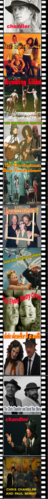 film strip of the history of chris music career